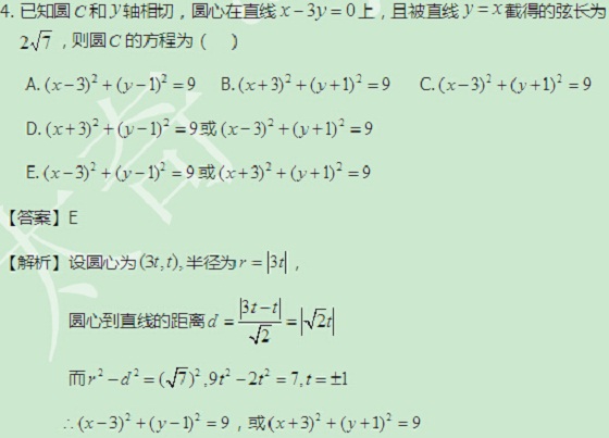 【太奇MBA 2014年9月24日】MBA數學每日一練 解析